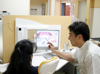 検査＋説明＋応急処置